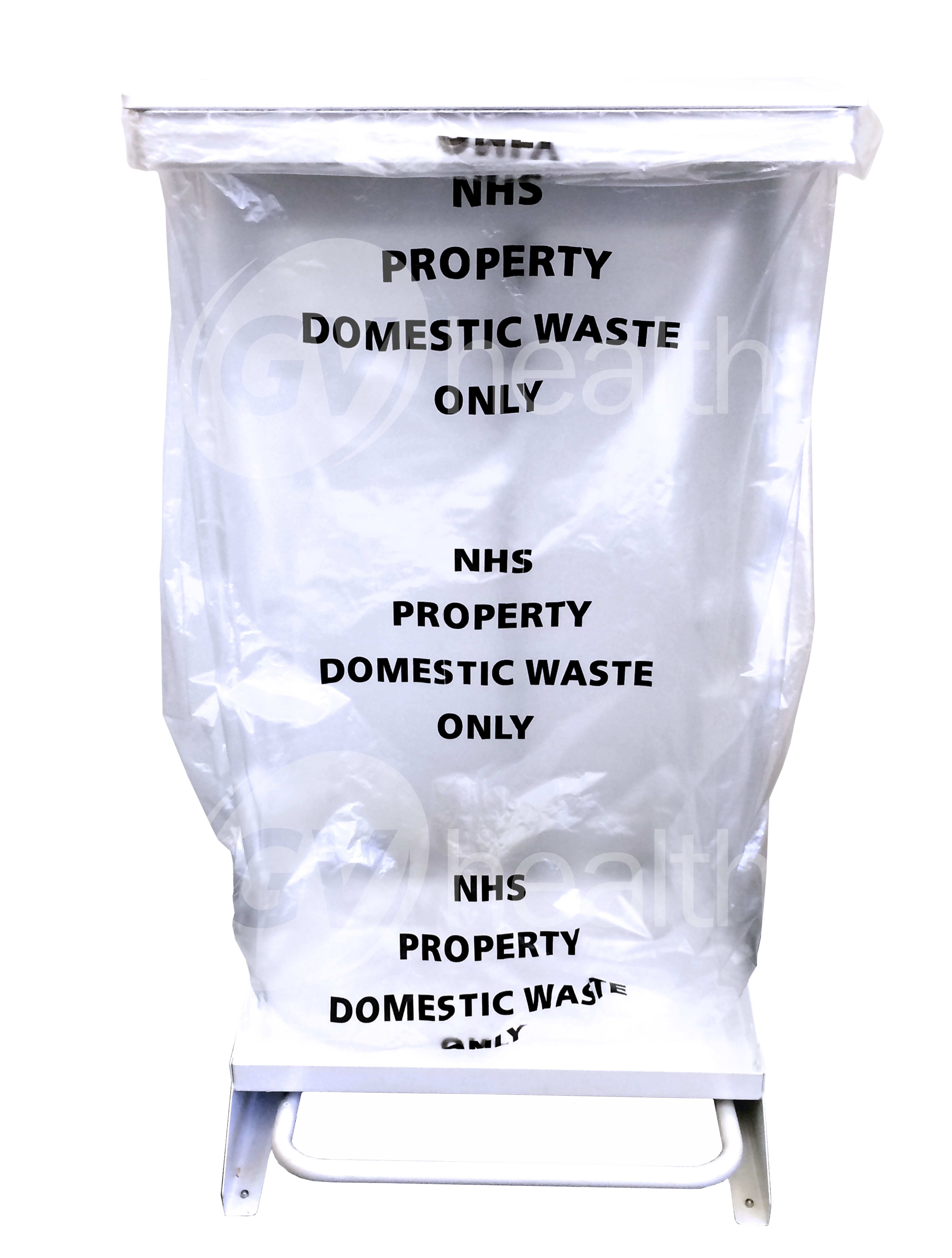 Clear Domestic Waste Bag  Size11 21 24 inches 15mu PK 500